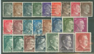 Germany #506-26/529 Used Multiple