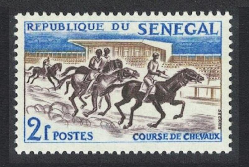 Senegal Horse Race 2F SG#242 SC#204