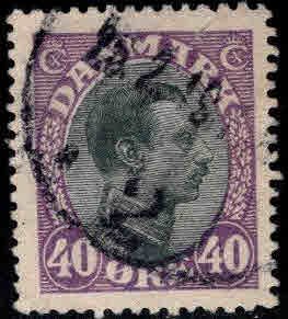 DENMARK  Scott 116 used