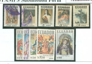 Ecuador #C473-C475/C477/C480/ Used Single