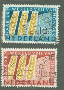 Netherlands #413-414  Single (Complete Set)