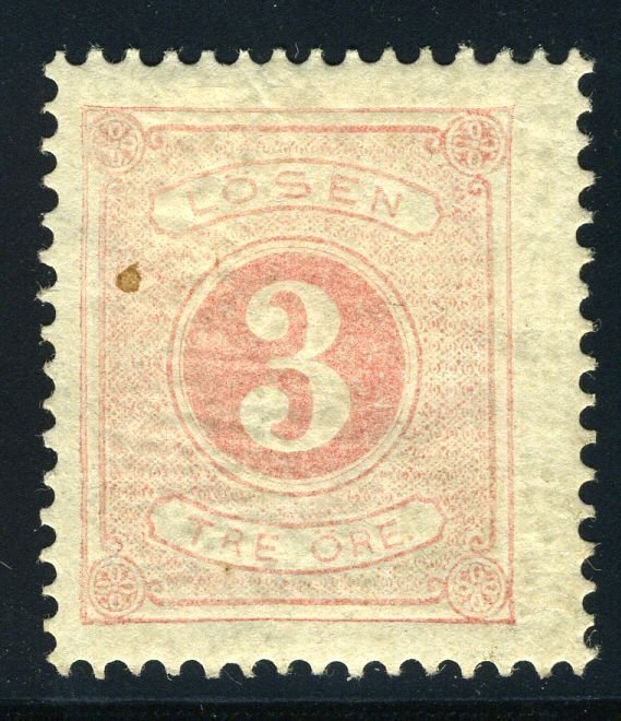 SWEDEN SCOTT# J2 POSTAGE DUE MINT HINGED AS SHOWN 