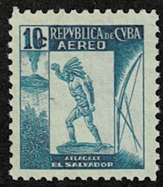 1937 Cuba Scott Catalog Number C27 Used