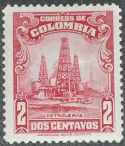 DYNAMITE Stamps: Colombia Scott #437  MINT hr