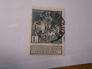 Belgium  #  B5   used