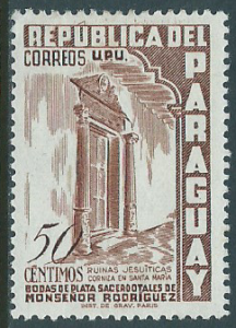 Paraguay, Sc #493, 50c MH