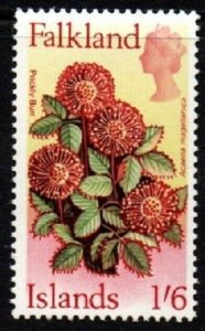 FALKLAND ISLANDS SG241 1968  1/6  FLOWERS MNH