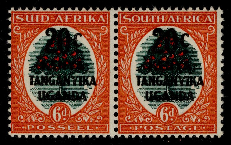 KENYA UGANDA TANGANYIKA GVI SG153, 20c on 6d green & vermilion, M MINT. 