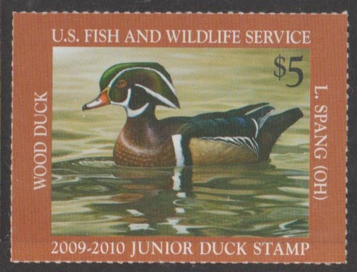 U.S. Scott #JDS17 Junior Duck Stamp - Mint NH Single