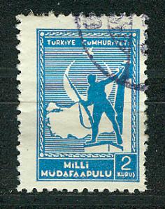 Turkey Scott # RA50, used