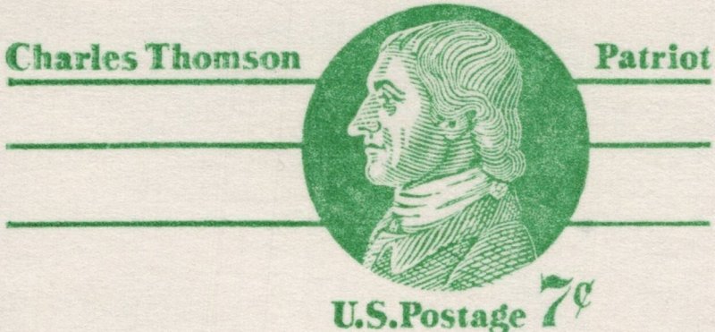 #UX68 7c Charles Thomson, Mint **ANY 5=FREE SHIPPING**