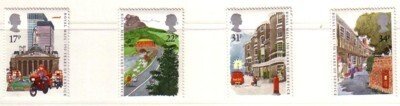 Great Britain Sc 1111-4 1985 Royal Mail 350 stamp set mint NH