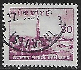 Turkey # 1448 - Petrol Refinery Batman - used -....{DGr10}