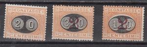 Italy Scott J25-7 Mint hinged (Catalog Value $2470.00)