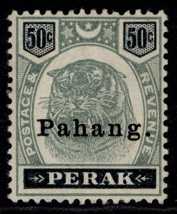 MALAYSIA - Pahang QV SG22, 50c green & black, M MINT. Cat £300.