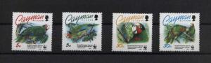 Caiman Isl. Birds/Parrots/WWF 1993 Mi#690-93 MNH