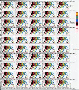 World University Games Sheet of Fifty 29 Cent Postage Stamps Scott 2748