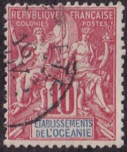 French Polynesia #7 Used