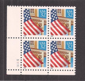 UNITED STATES SC# 2897  PL B/4  VF/MNH