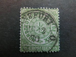 A4P15F58 German States North German Confederation 1869 1/3gr used-