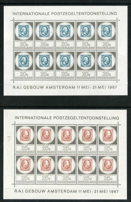 NETHERLANDS 448-450 SHEETS/10 PLUS TICKETS SCV $97.50 BIN $50.00