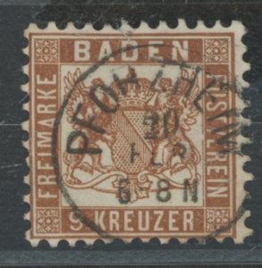 Baden #23c Used Single