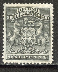 Rhodesia # 2, Mint Hinge. CV $ 19.00