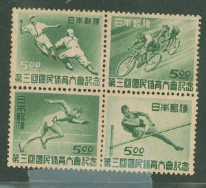 Japan #418-421 Mint (NH) Multiple (Sports)