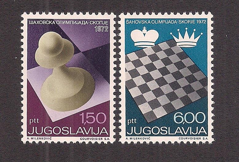 YUGOSLAVIA SC# 1114-15   FVF/MNH  1972