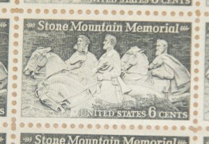 1970 sheet, Stone Mountain Memorial Sc # 1408