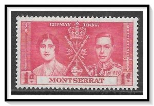 Montserrat #89 Coronation Issue MNH