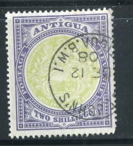 ANTIGUA; 1903 early Colony Seal issue fine used hinged Shade of 2s. value