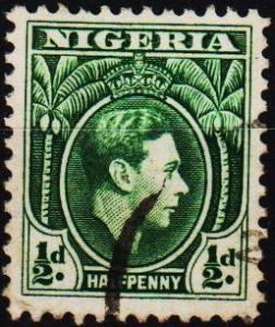 Nigeria. 1938 1/2d S.G.49 Fine Used