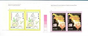 PARAGUAY 2006 AGRONOMY AND VETERINARY UNIVERSITY SET IN PAIRS CORNER SHEET MNH