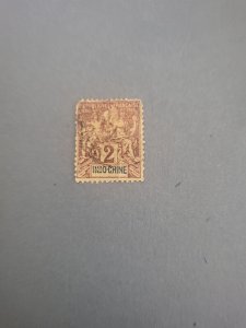 Stamps Indochina Scott #4 used