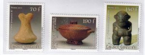 French Polynesia 2011 - Carved Items    - MNH set   # 1055-1057