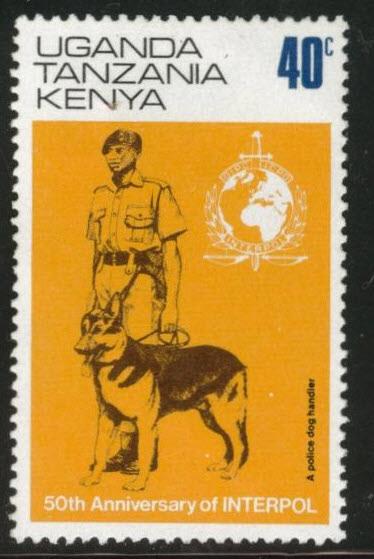 Kenya Ugand Tanganyika, KUT  Scott 271 MH* interpol