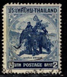 Thailand - #307 King on War Elephant - Used