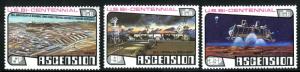 ASCENSION ISLANDS 214-7 MNH SCV $1.50 BIN $.75 SPACE