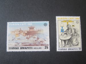 Greece 1983 Sc 1459-60 set MNH