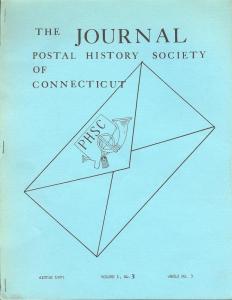 The Journal: Postal History Society of Connecticut, Winte...