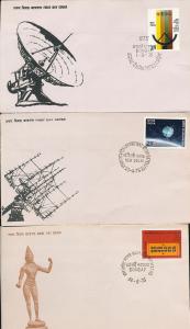 INDIA 1970s FDC Covers Mixture (Appx 27 Items) Ac1029