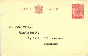 Great Britain, Government Postal Card