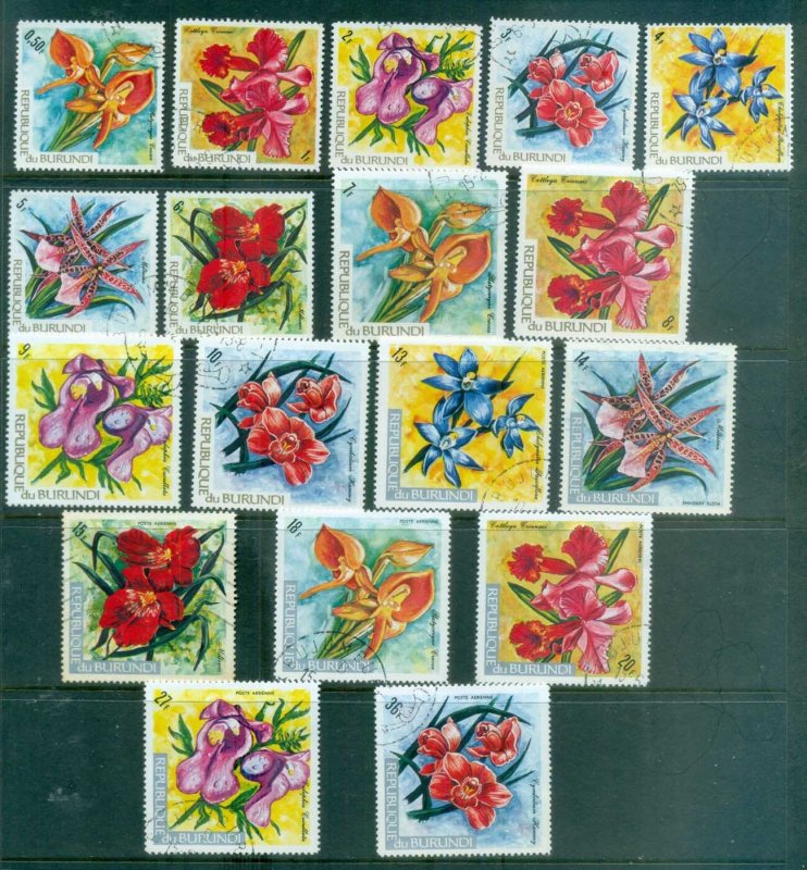 Burundi 1972 Flowers CTO