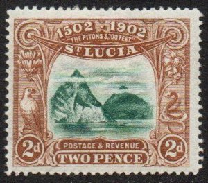 St. Lucia Sc #49 Mint Hinged