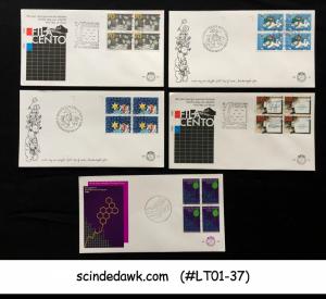 COLOURFUL COLLECTION OF LIECHTENSTEIN FIRST DAY COVERS - 24nos