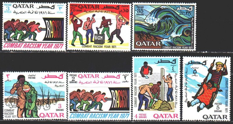 Qatar. 1971. 467-73. Combating racism. MVLH.