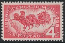 SCOTT # 1120  OVERLAND MAIL SINGLE MINT NEVER HINGED GEM !!