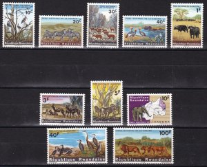 Rwanda, Fauna, Animals, Birds MNH / 1965