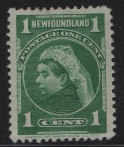 NEWFOUNDLAND  80  MINT HINGED